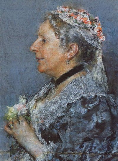 Ariana Wormeley Curtis door Antonio Mancini